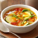 American Summer Vegetable Soup 4 Appetizer