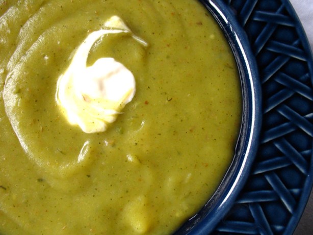 American Curried Zucchini Chowder Dinner