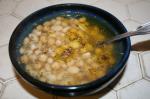 Chickpea Cannellini Bean and Wheatberry Soup recipe