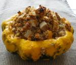 Italian Stuffed Pattypan Squash 3 Appetizer