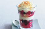 American Berry And Vanilla Mascarpone Parfaits Recipe Breakfast
