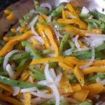 Canadian Sauteed Peppers to the Frying Pan Appetizer