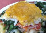 American Sole Fish Layered Casserole Dinner