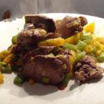 Canadian Paleo Chicken Liver with Leek Peppers and Onion Appetizer