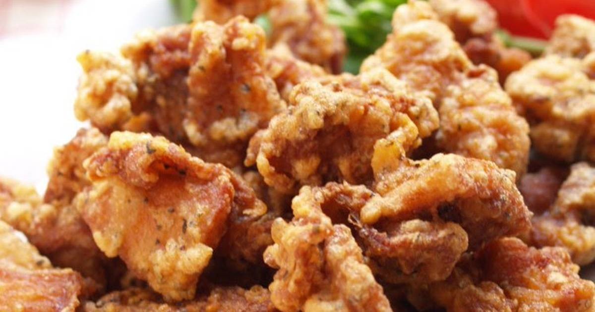 American Deep Fried Chicken with Basil Leaves 2 Dinner