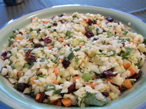 American Christmas Coleslaw 1 Appetizer