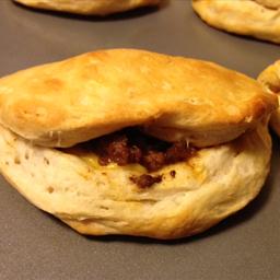 American Cheeseburger Pockets BBQ Grill