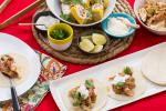 Chilean Chicken Tinga Tacos Appetizer