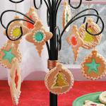 Canadian Stained Glass Cookie Ornaments Dessert