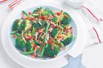 Broccoli Green Bean Bacon And Almond Salad Recipe recipe