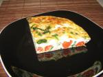 American Blue Cheese Spinach Frittata Appetizer