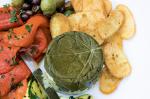 Baked Ricotta In Vine Leaf With Baguette Crisps Recipe recipe