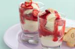 American Strawberry Icecream Sundaes Recipe Appetizer