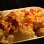 American Gratin of Cauliflower and Sausage Appetizer
