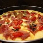 American Omelet of Pizza Appetizer