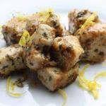 American Chicken with Zests of Lemon Appetizer