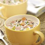 American Wild Rice and Ham Chowder Appetizer