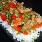 Chinese Tjaptjoi with Chicken Dinner