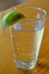 American Sparkling Lime or Lemon Beverage Appetizer