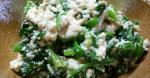 Canadian Grandmas Recipe for Spinach Shiraae Appetizer