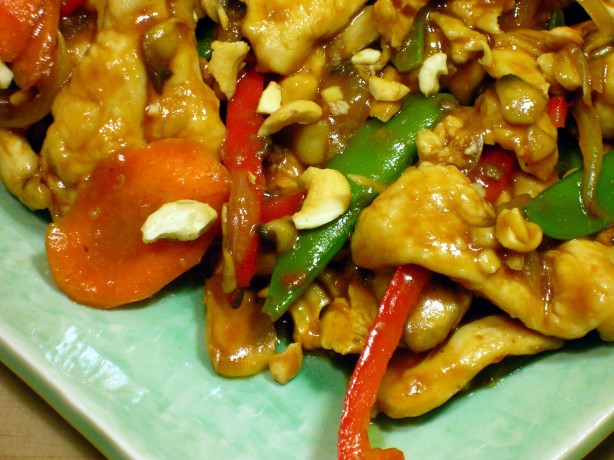 American Sweet  Spicy Cashew Chicken Dinner