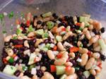 American Black n White Bean Salad Dinner