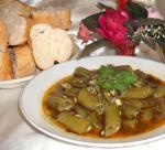 Algerian Algerian Broad Beans  Garlic  Feves En Sauce Dinner