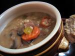 Swiss Beef and Barley Soup With Mushrooms for the Crock Pot Appetizer