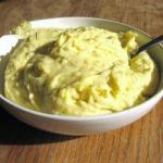 American Mashed Potatoes with Goat Cheese Appetizer