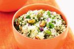 American Herb And Pistachio Couscous Recipe Appetizer