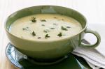 American Roast Garlic Potato And Leek Soup Recipe Appetizer