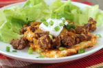 American Low Carb Taco Bake Appetizer