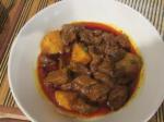 Indian Spicy Beef Curry Dinner