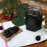 American Blackberries Jam Without Gelling Sugar Dessert