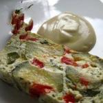 American Courgettes Sweet Pepper Terrine Appetizer