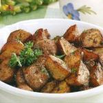 Potato Wedges with Herbs recipe