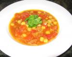 Arabic Chickpea and Tomato Soup shawrbat Annikhi Appetizer