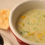 American Crabmeat and Corn Soup Recipe Appetizer