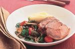 American Lamb Roast With Vegetables Recipe Dinner