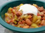 American Spicy Crock Pot Pinto Bean Chili Dinner