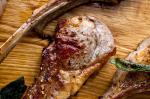 Canadian Seared Lamb Chops With Anchovies Capers and Sage Recipe Appetizer