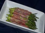 American Grilled Asparagus Wrapped in Prosciutto Appetizer