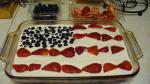 American Quickneasy Us Flag Gelatin Dessert Dessert