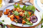 American Sweet Potato Walnut and Chargrilled Red Onion Salad Recipe Dessert