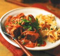 Hungarian Hungarian Pork Goulash and Noodles Dinner