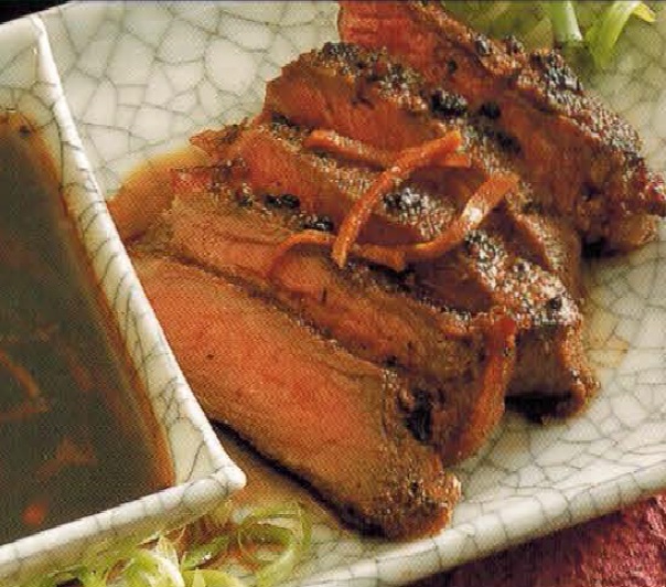 Japanese Steak In Roasted Sesame Seed Marinade Appetizer