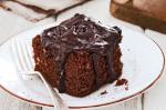 American Microwave Chocolate Fudge Cake Recipe Dessert