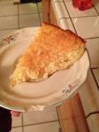 American Fast and Easy Coconut Custard Pie Dinner