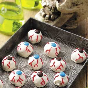 American Scary Eyeballs Dessert