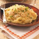 American Scallops with Angel Hair Appetizer